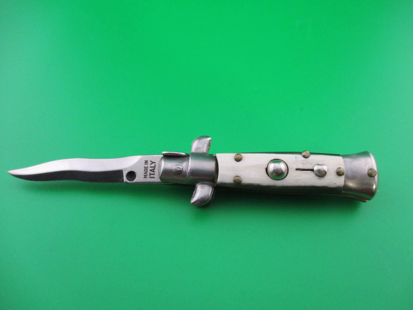 z Italian 12cm Stiletto Light horn KRIS blade modern switchblade