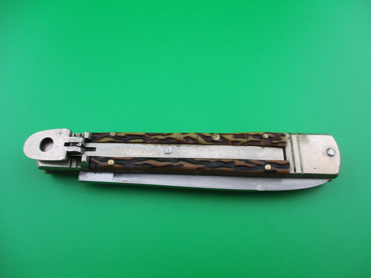 z German 11cm Rostfrei Slimline Imitation Stag lever knife