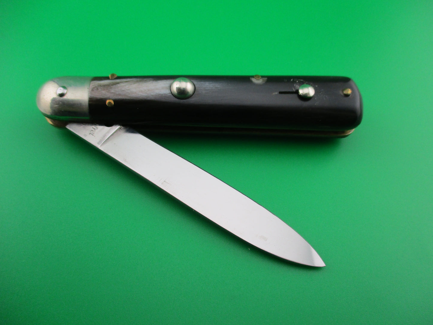 Rostfrei 3 16cm Italian slip joint Horn automatic knife