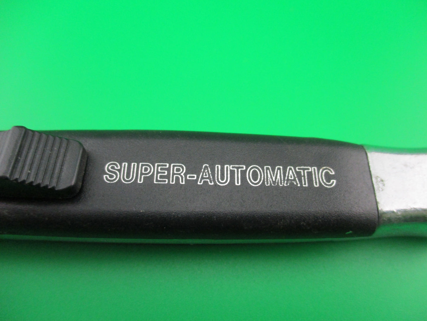 STAINLESS ROSTFREI 20cm Super Automatic Black OTF DA NOS switchblade in original box