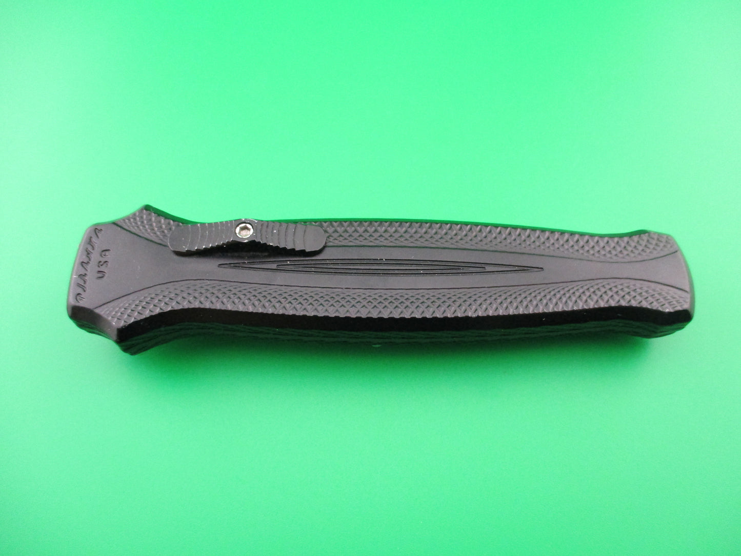 z Piranha Rated-X DA USA OTF Dagger mirror finish