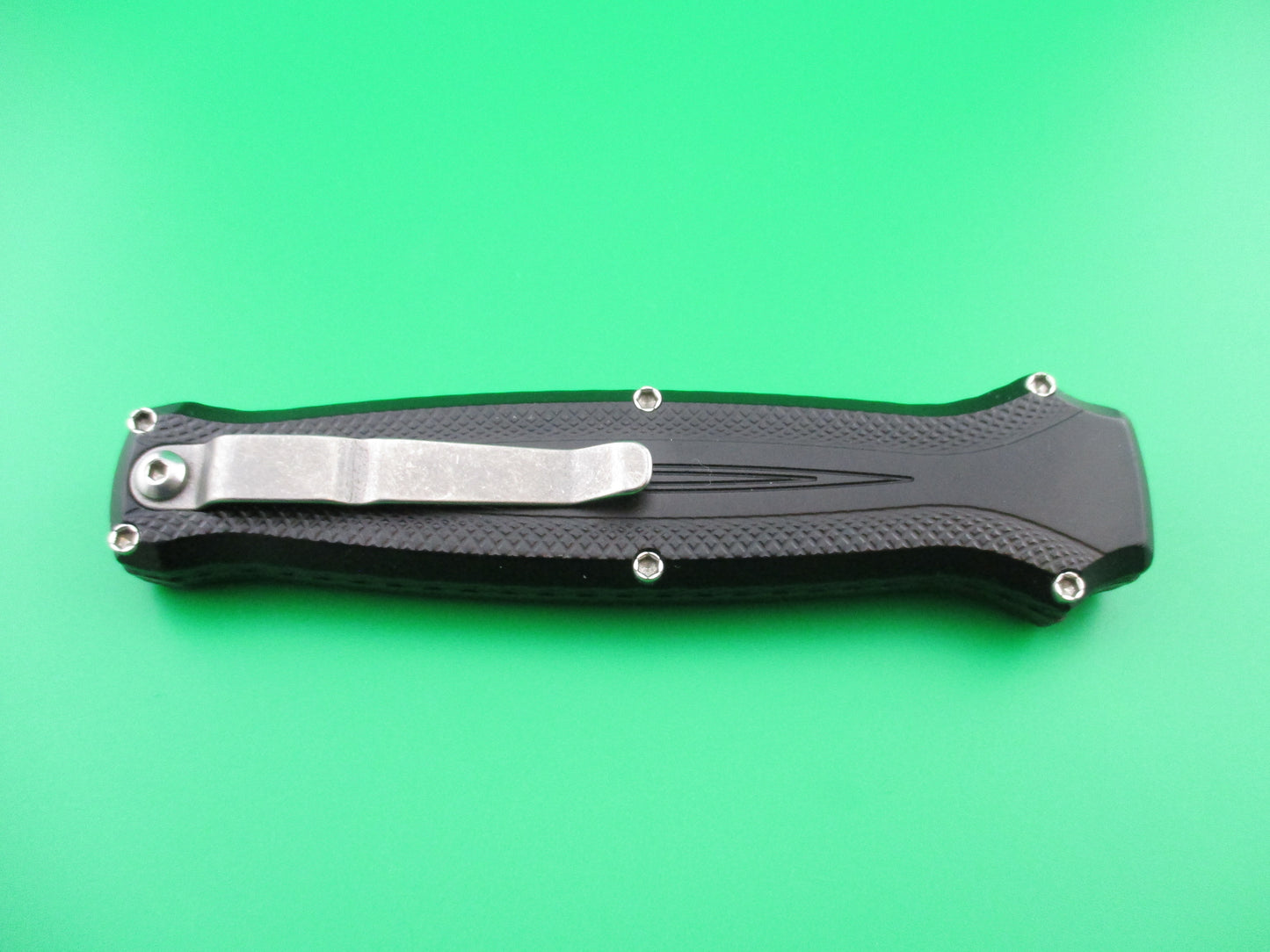 z Piranha Rated-X DA USA OTF Dagger mirror finish