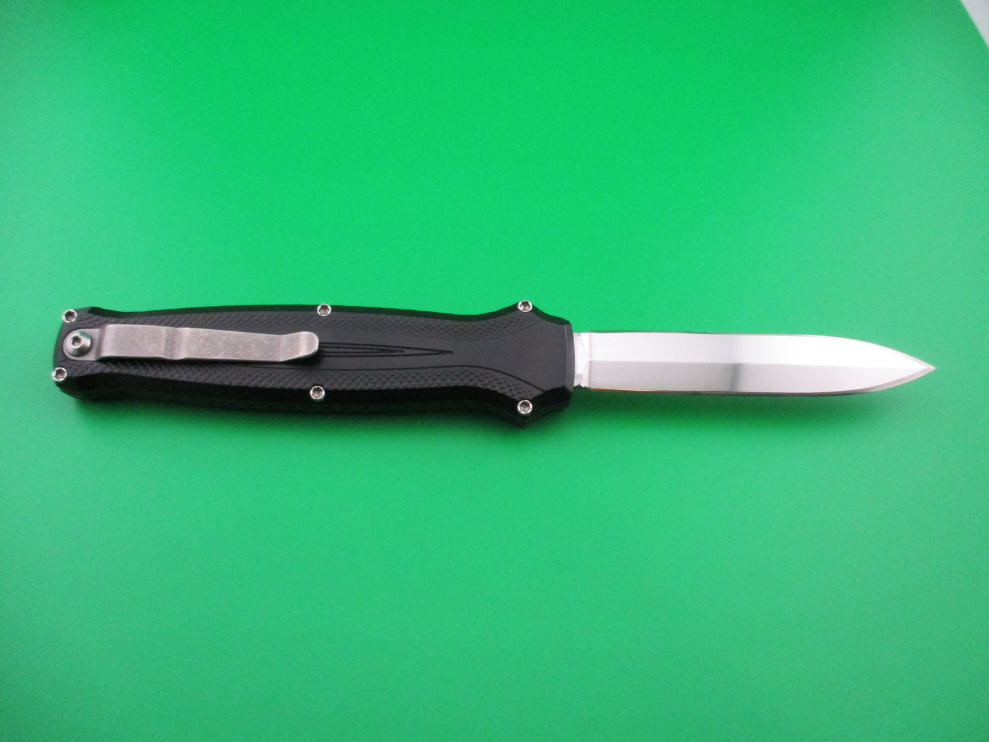 z Piranha Rated-X DA USA OTF Dagger mirror finish