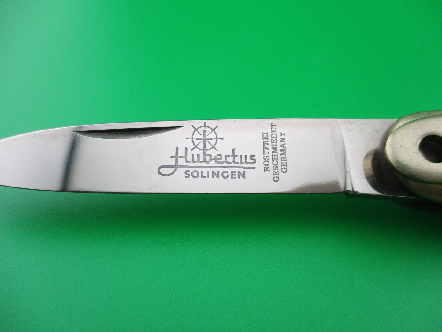 z Hubertus 10cm Cigar Stag Lever automatic knife