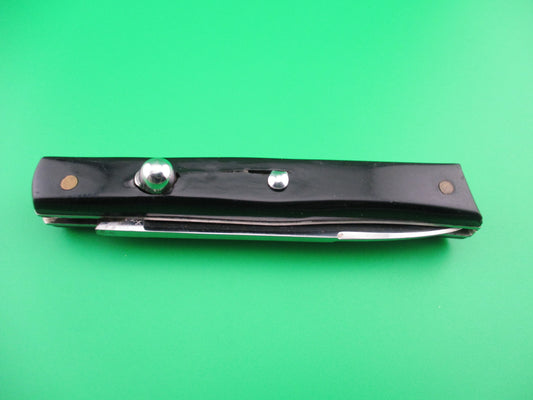z INOX ITALY 19cm Italian Black Coilspring switchblade knife
