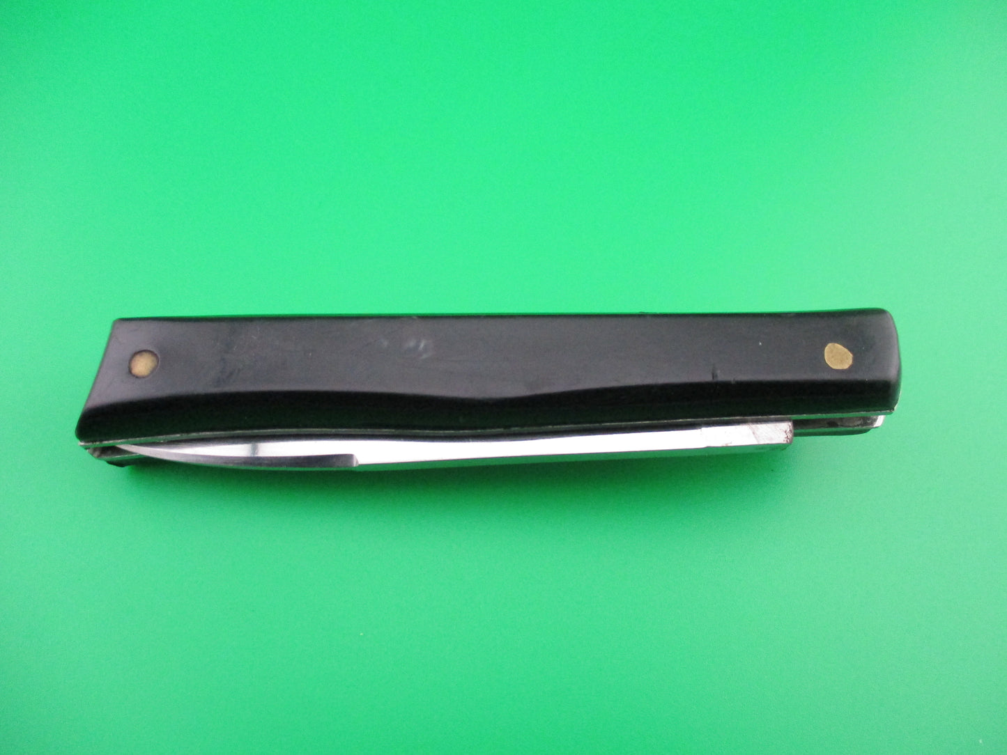 z INOX ITALY 19cm Italian Black Coilspring switchblade knife