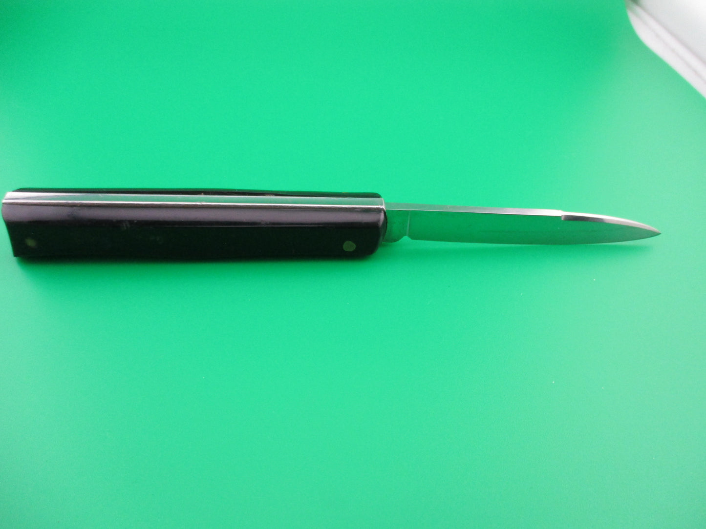 z INOX ITALY 19cm Italian Black Coilspring switchblade knife
