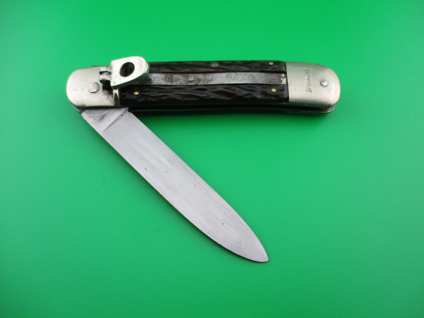 z German Vintage 11cm SPRINGER Lever Jigged bone automatic