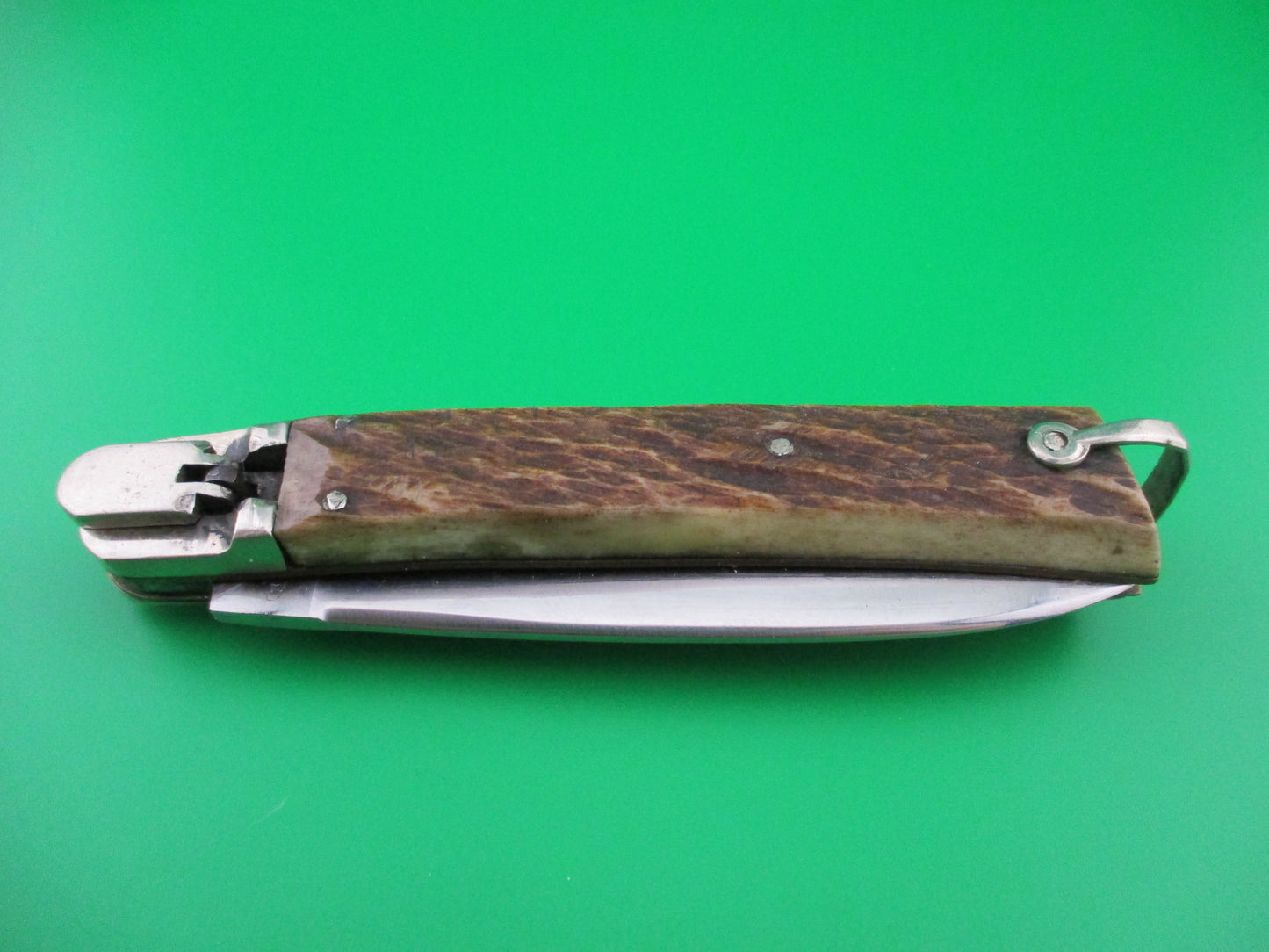 Makinox French Stag Lever knife automatic