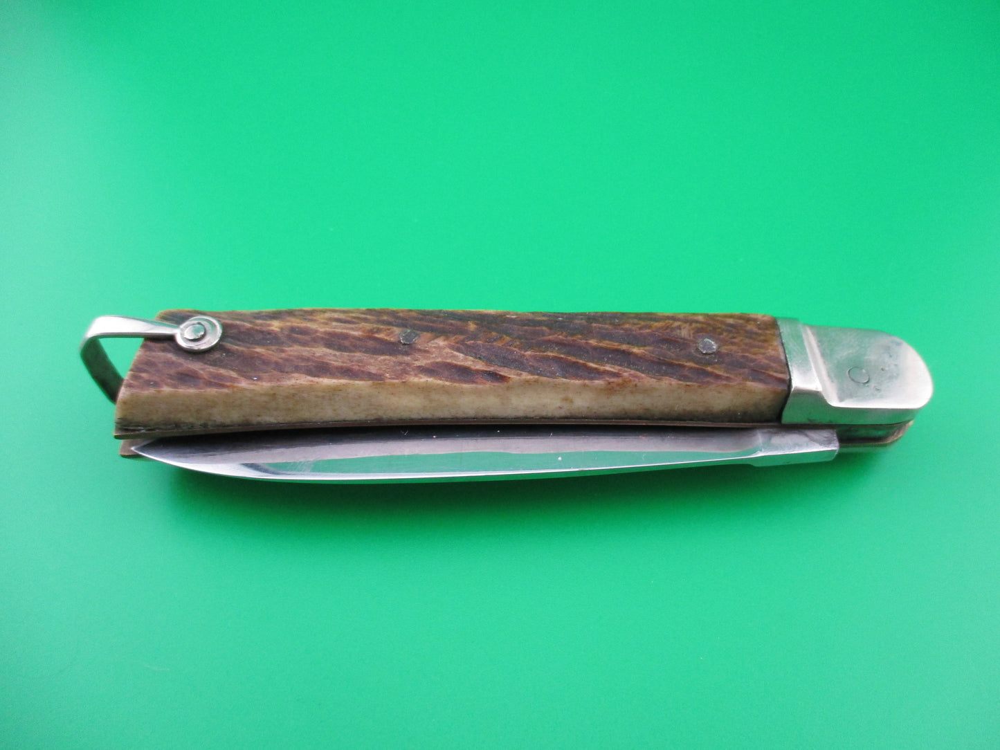 Makinox French Stag Lever knife automatic