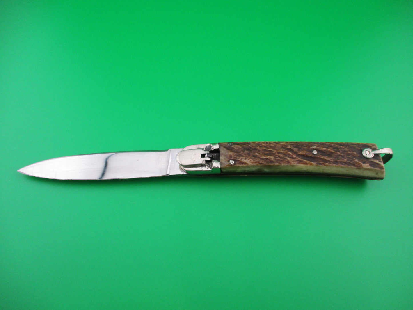 Makinox French Stag Lever knife automatic
