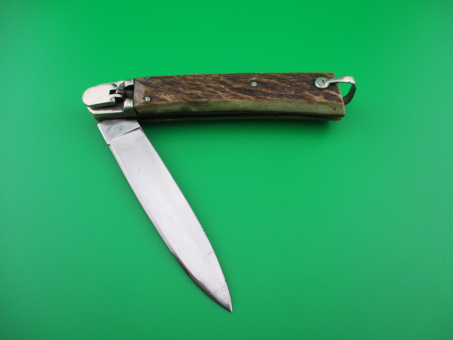 Makinox French Stag Lever knife automatic