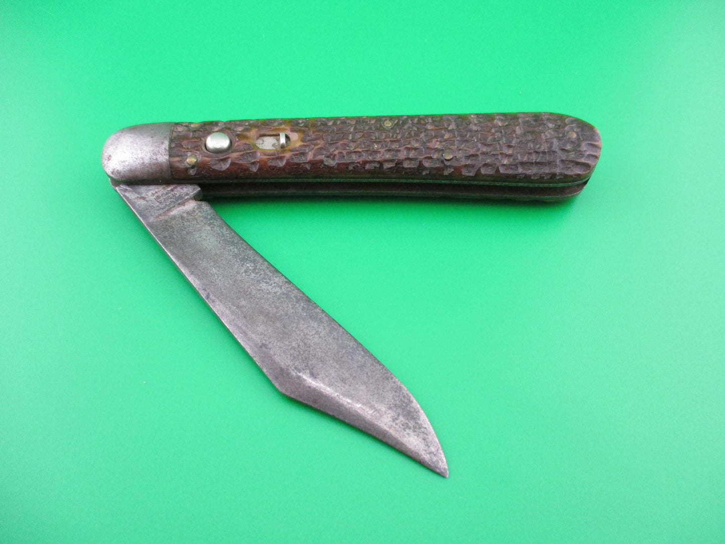 z Wade & Butcher 1920s vintage Hunter Bone switchblade