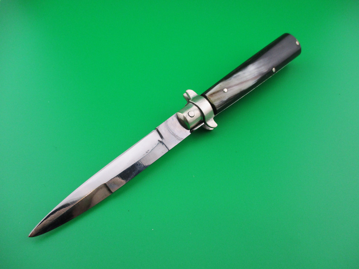 z JTK Small Frosolone Flatguard Custom automatic knife