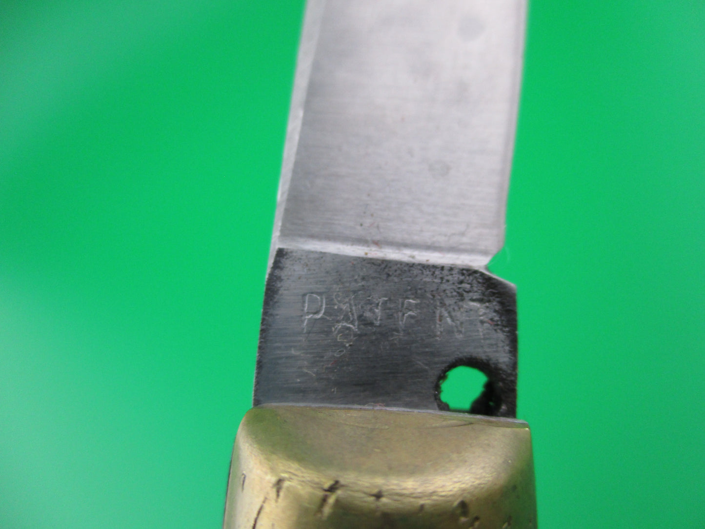 Jndiana Pattada 16cm Italian Stag Bird's Head switchblade knife