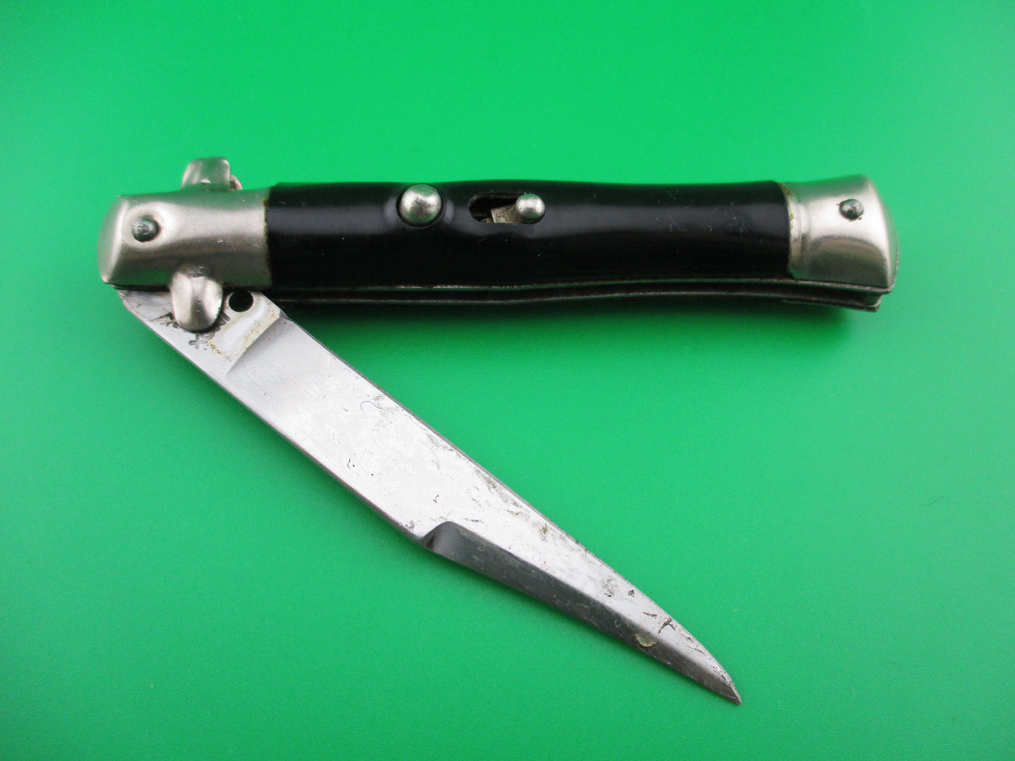 z INOX 18cm Italian Tourist knife Black BOBC INOX automatic knife