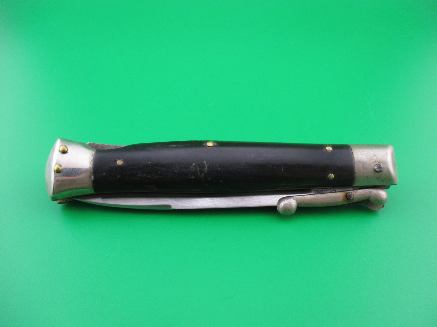 z MADE IN ITALY INOXID 21cm Italian Vintage Swing guard switchblade knife