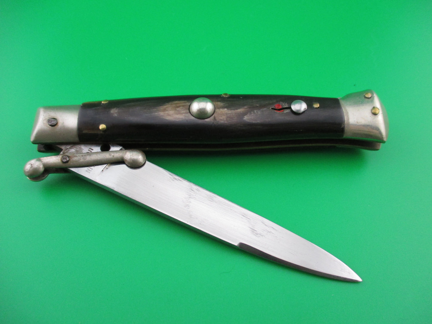 z MADE IN ITALY INOXID 21cm Italian Vintage Swing guard switchblade knife