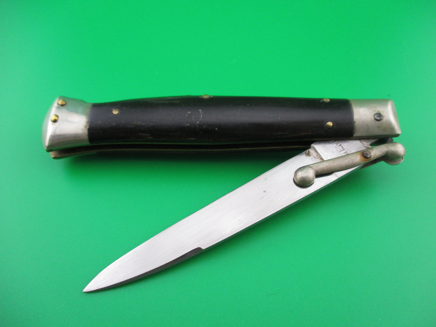 z MADE IN ITALY INOXID 21cm Italian Vintage Swing guard switchblade knife