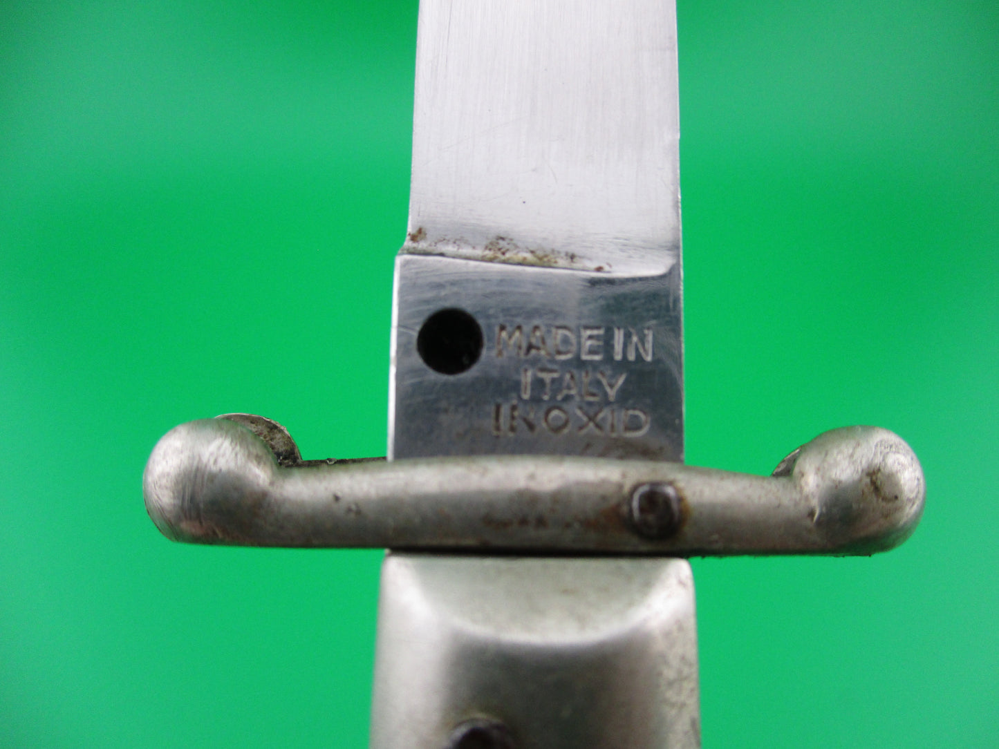 z MADE IN ITALY INOXID 21cm Italian Vintage Swing guard switchblade knife