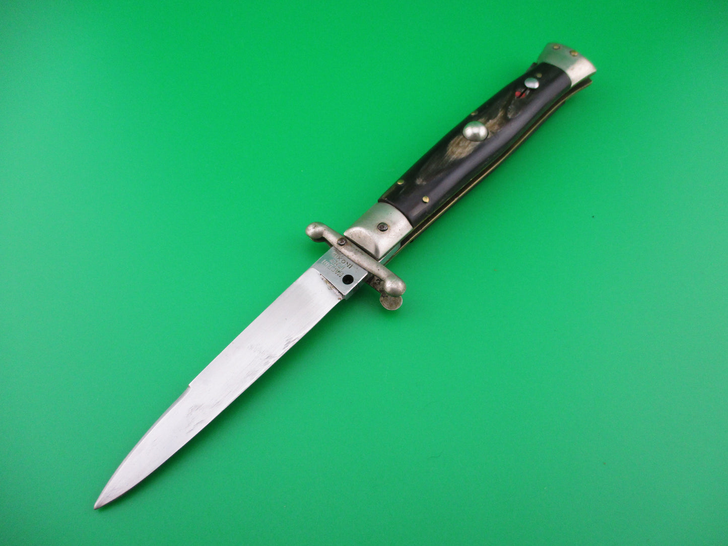 z MADE IN ITALY INOXID 21cm Italian Vintage Swing guard switchblade knife