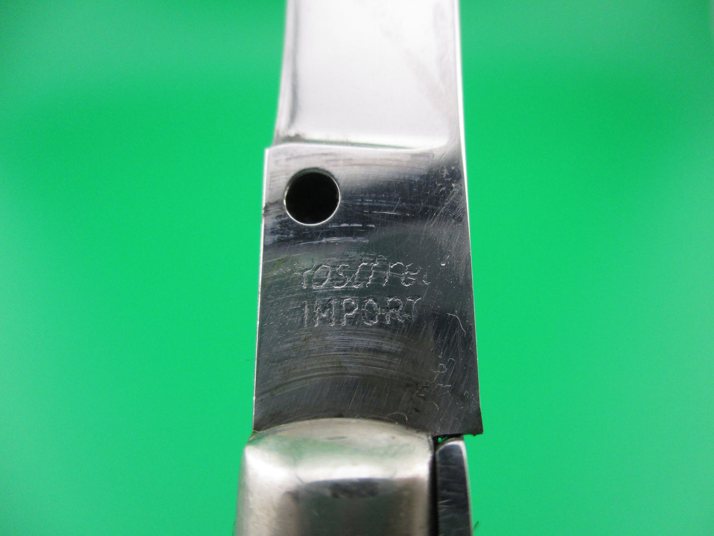 Rostfrei IMPORT 20cm Italian transitional stiletto switchblade knife