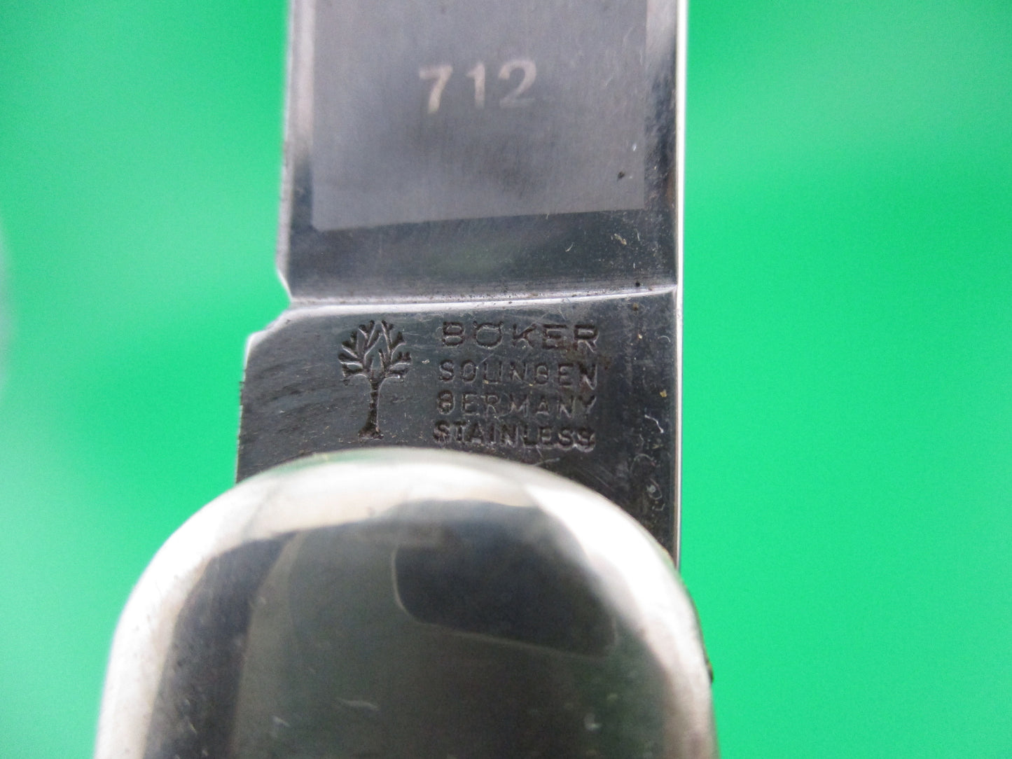 z BOKER 11cm Tree Brand Classic 712 German Lever automatic knife