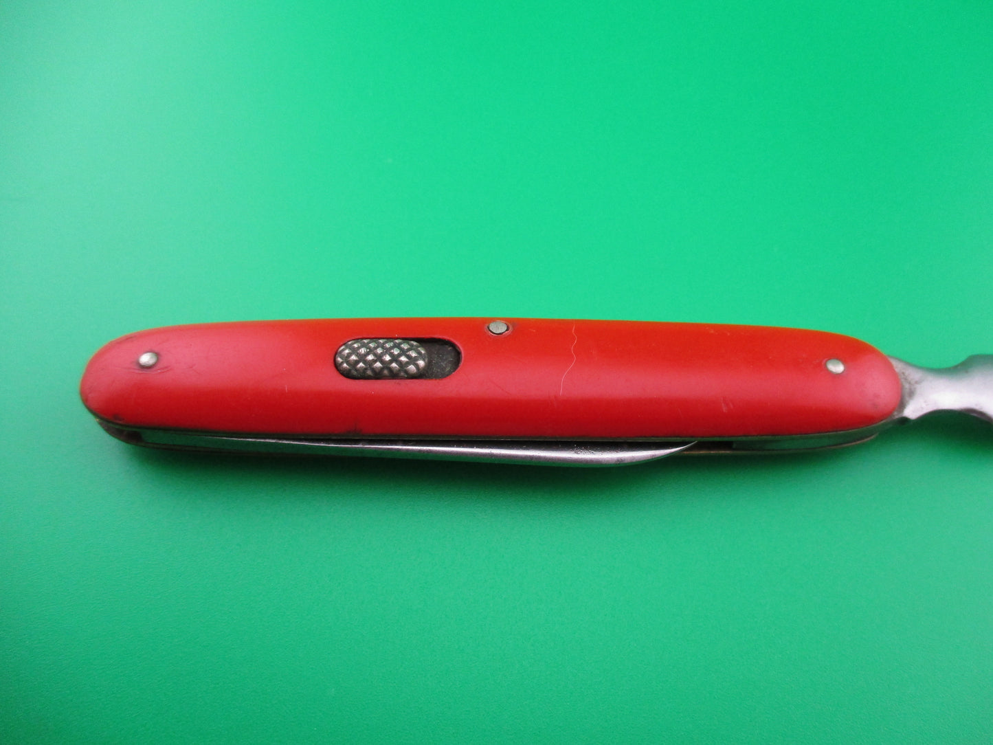 Flylock Letter Opener Red THE BRANCH MIDDLE KAUFF Co advertising