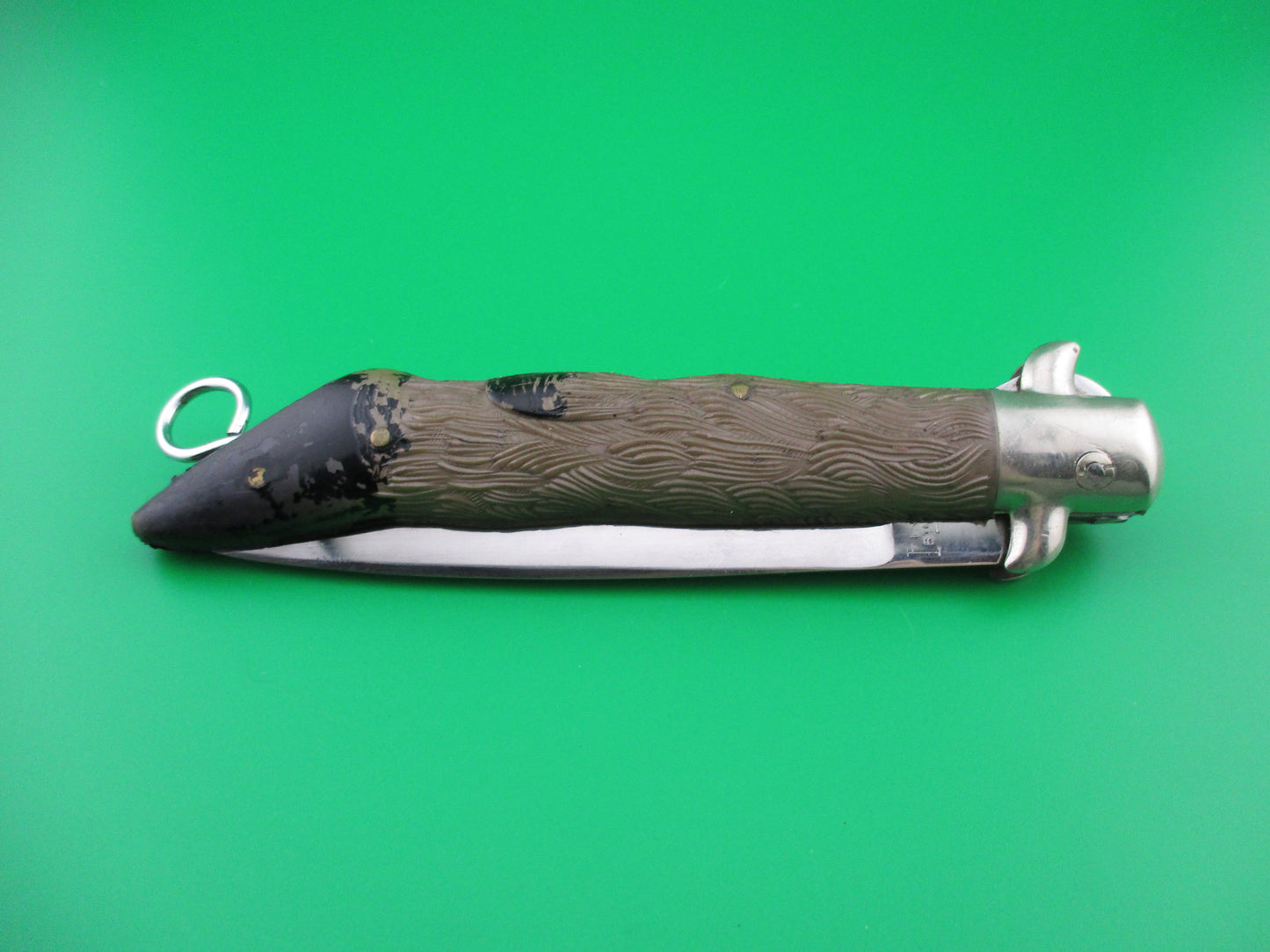 French vintage24cm Leg Hoof automatic knife