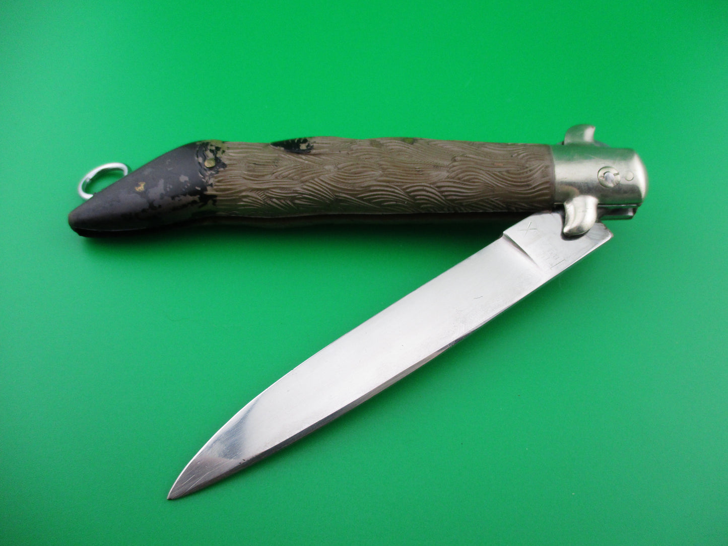French vintage24cm Leg Hoof automatic knife