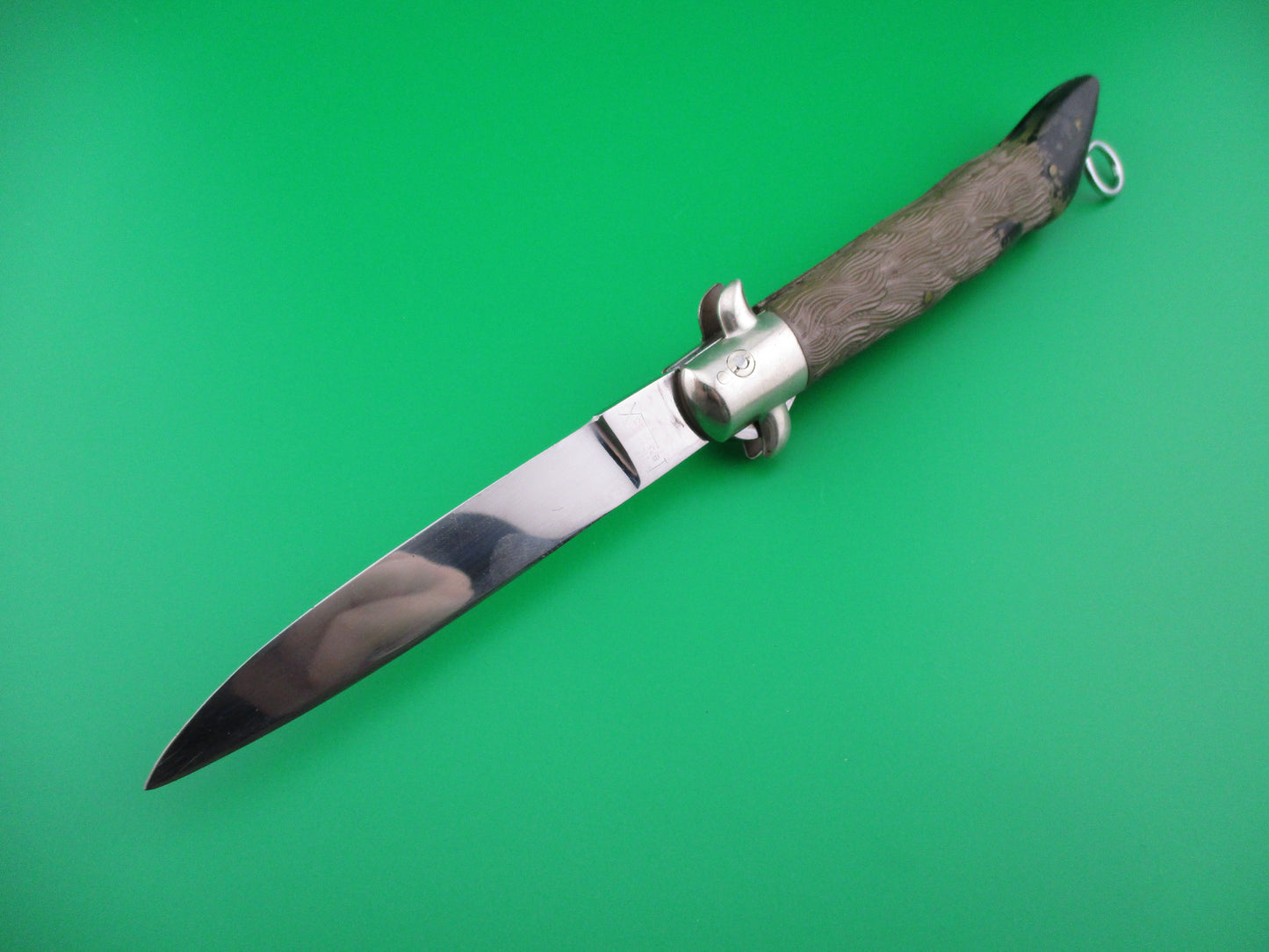 French vintage24cm Leg Hoof automatic knife
