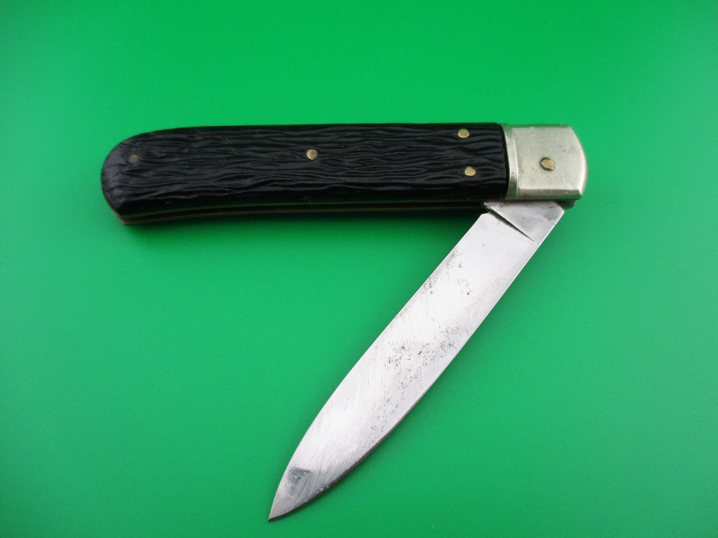 Spanish IHER INOX Lever Antelope automatic knife