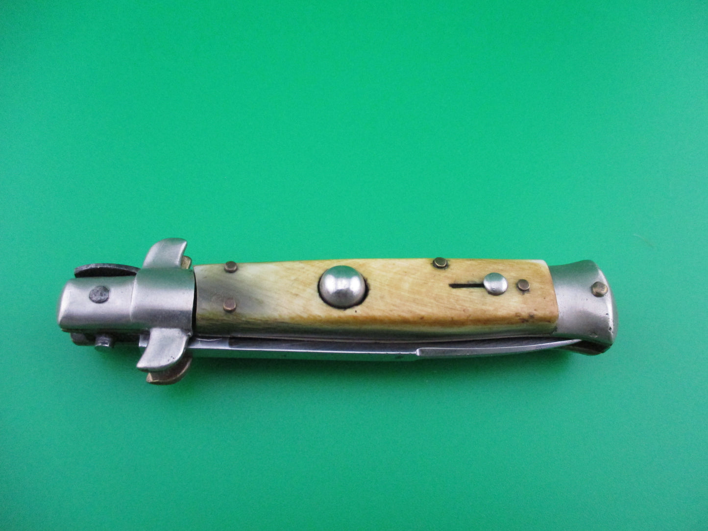 z QJD Vintage 16cm Italian Picklock INOX French Importer automatic knife