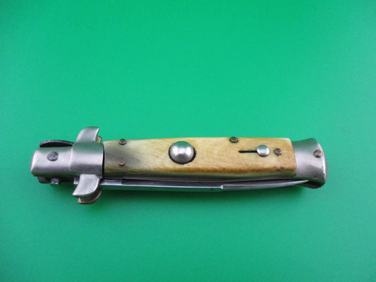 z QJD Vintage 16cm Italian Picklock INOX French Importer automatic knife