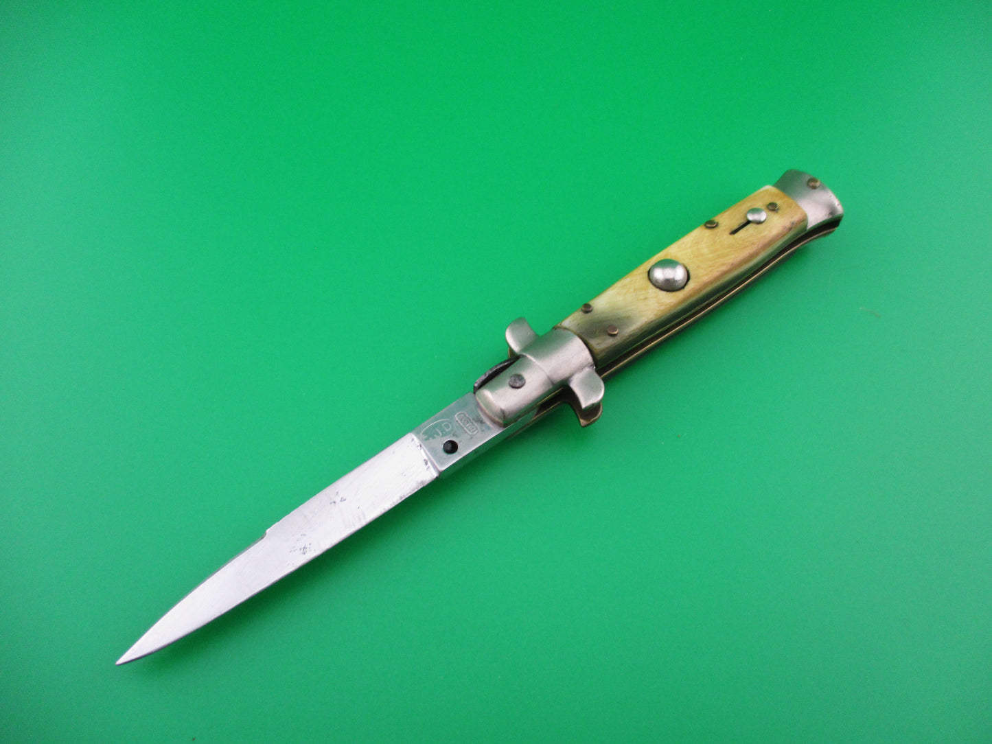 z QJD Vintage 16cm Italian Picklock INOX French Importer automatic knife