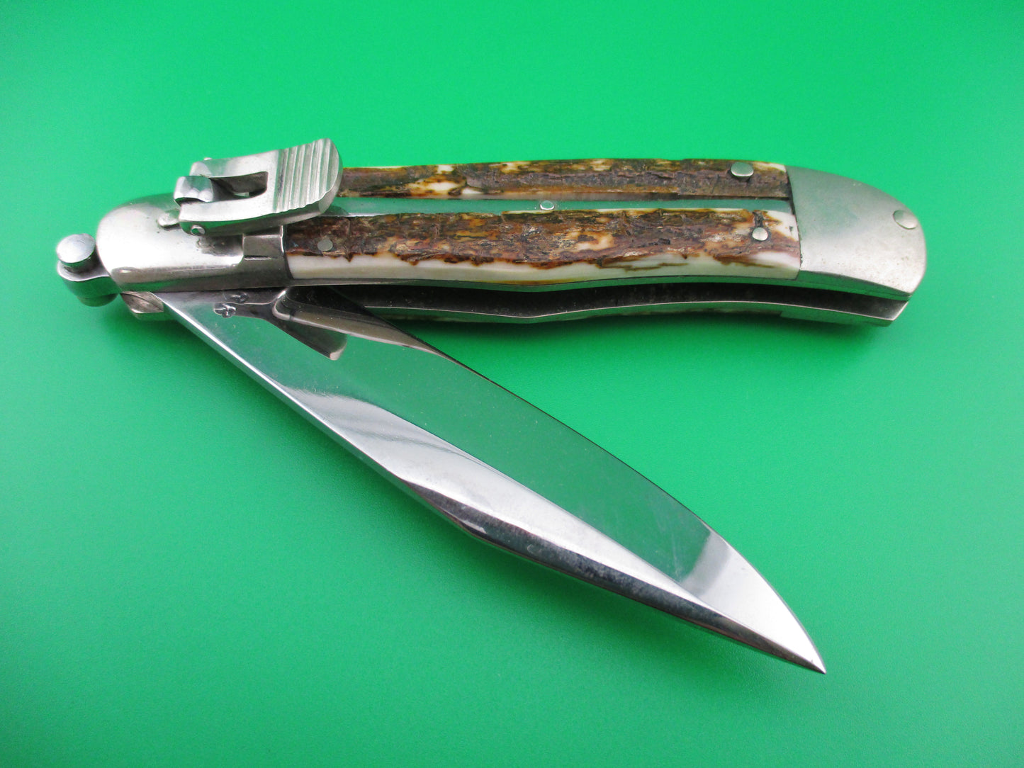 z T BAR K Custom Kabar inspired Mastadon Lever knife