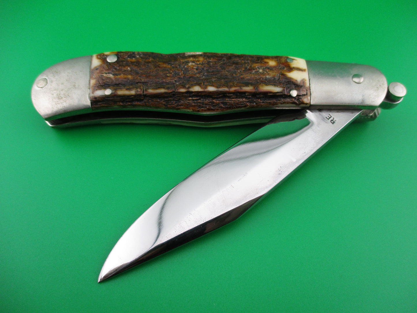 z T BAR K Custom Kabar inspired Mastadon Lever knife