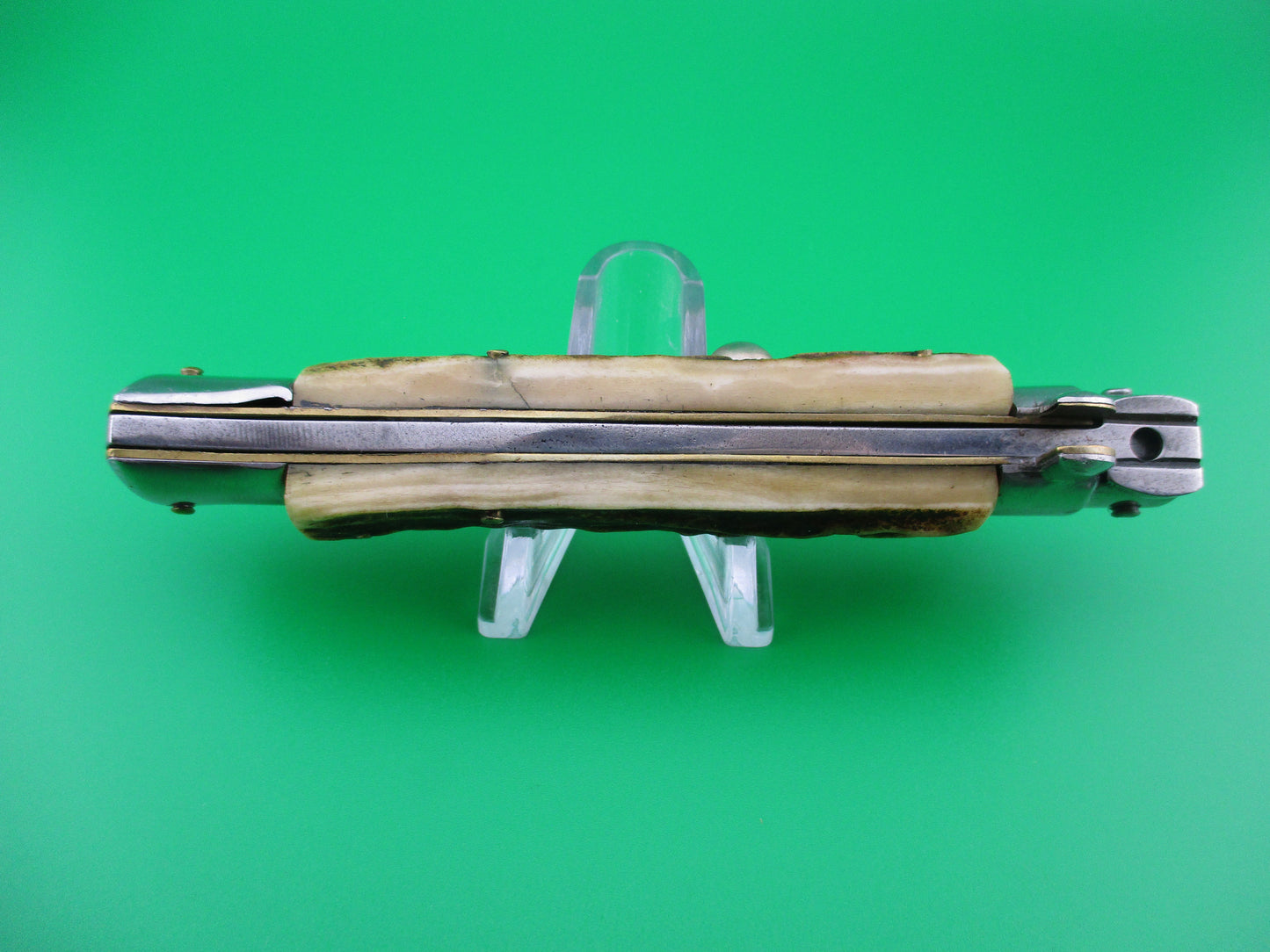 Coricama Inox Vintage Italian 23cm Transitional Stag Stiletto switchblade