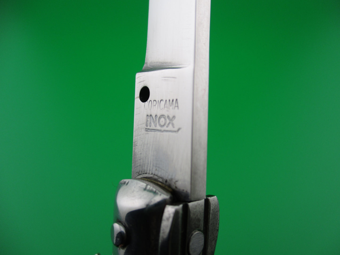 Coricama Inox Vintage Italian 23cm Transitional Stag Stiletto switchblade