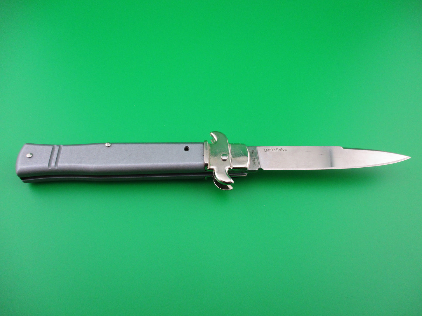 z Leverletto Tactical AKC Bill DeShivs Italian lever automatic knife