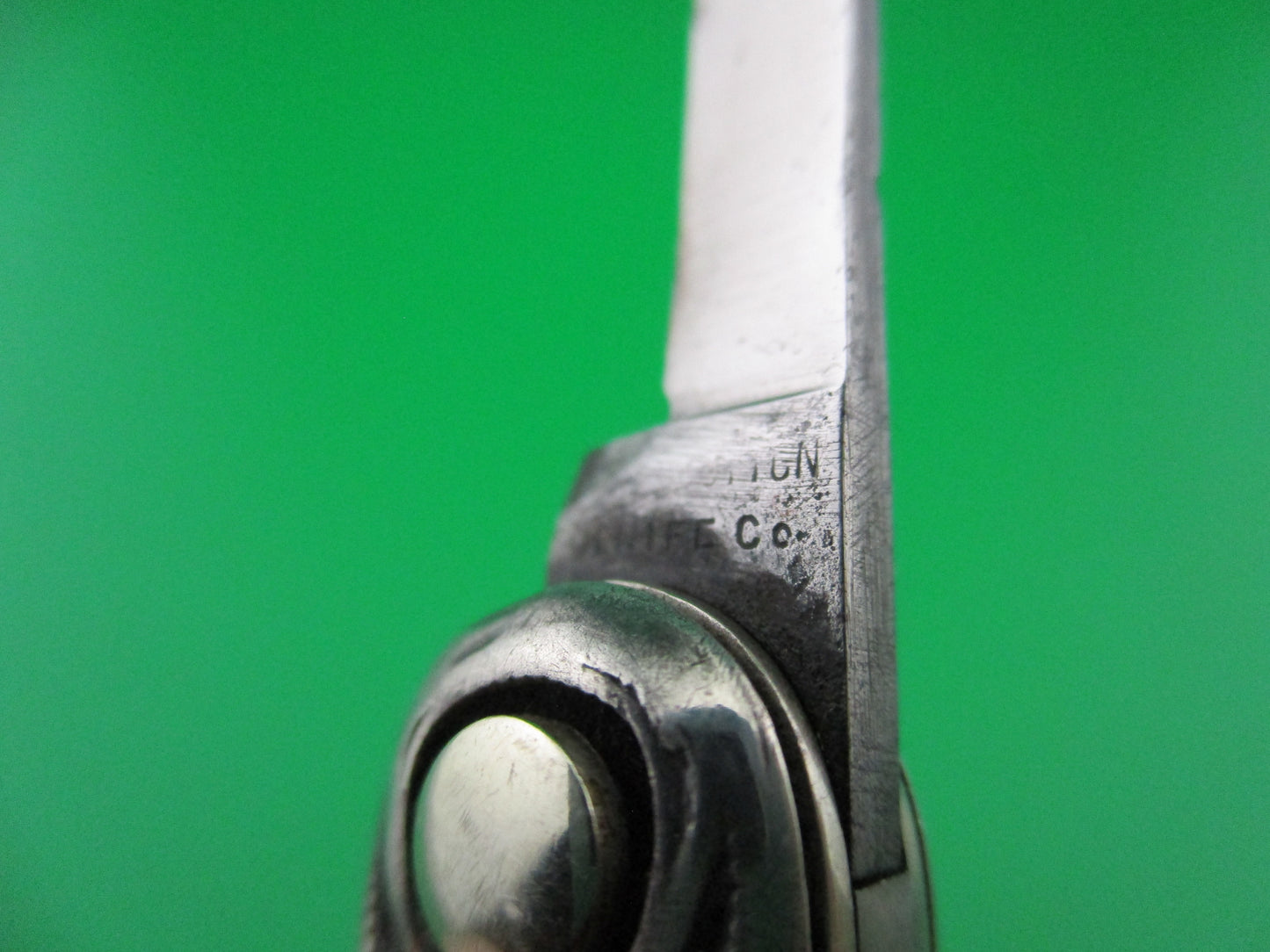 z Press Button Knife Co medium Sterling Silver Satyr double switchblade