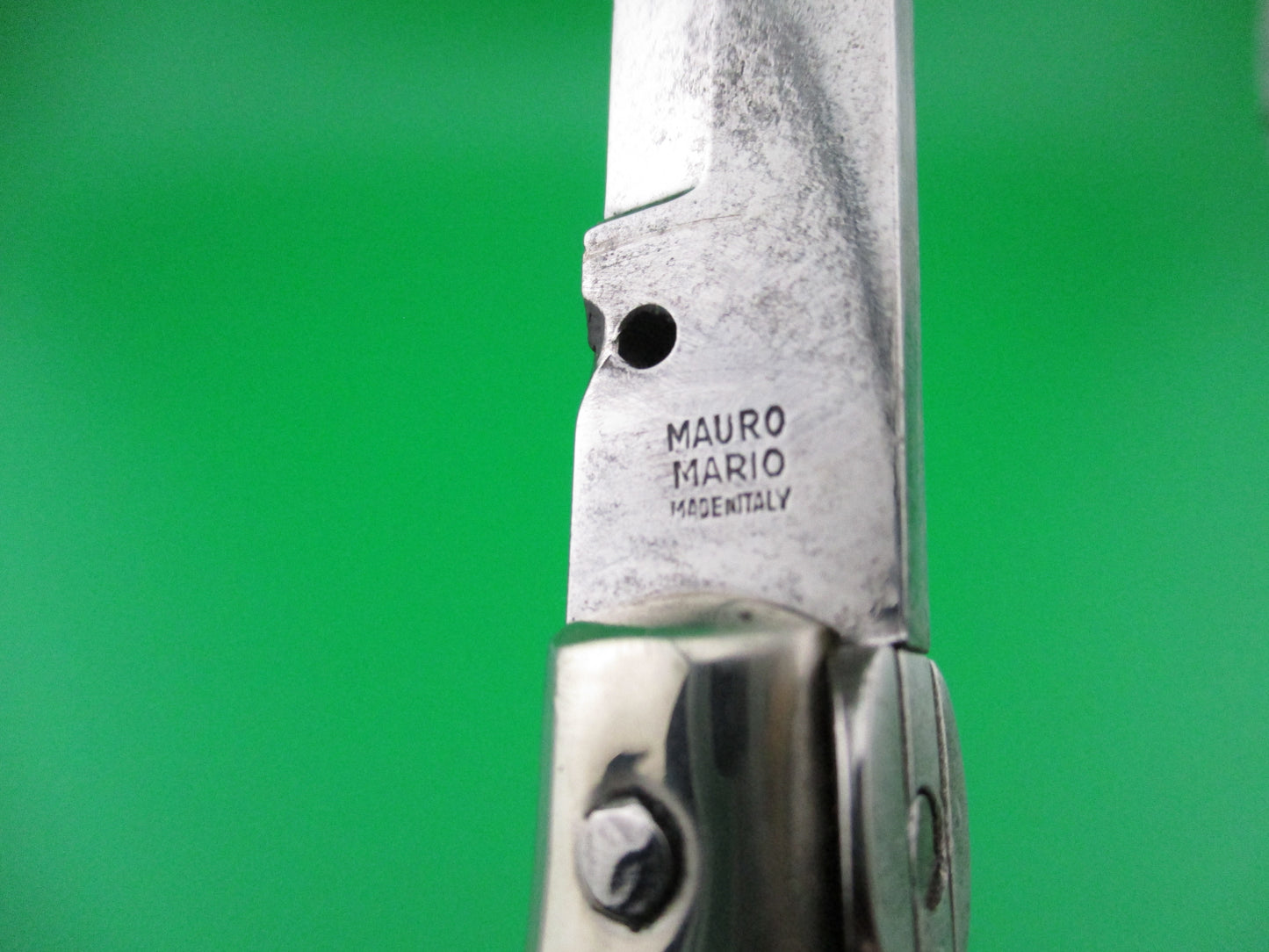 z Mauro Mario 13 inch vintage Italian picklock switchblade 1950s 5mm