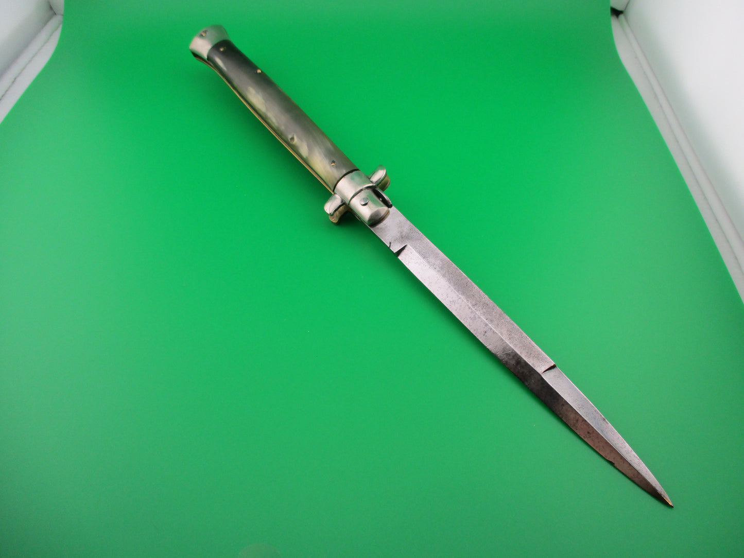 z Mauro Mario 13 inch vintage Italian picklock switchblade 1950s 5mm