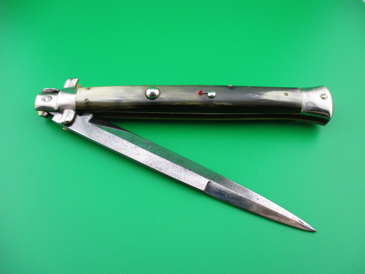 z Mauro Mario 13 inch vintage Italian picklock switchblade 1950s 5mm