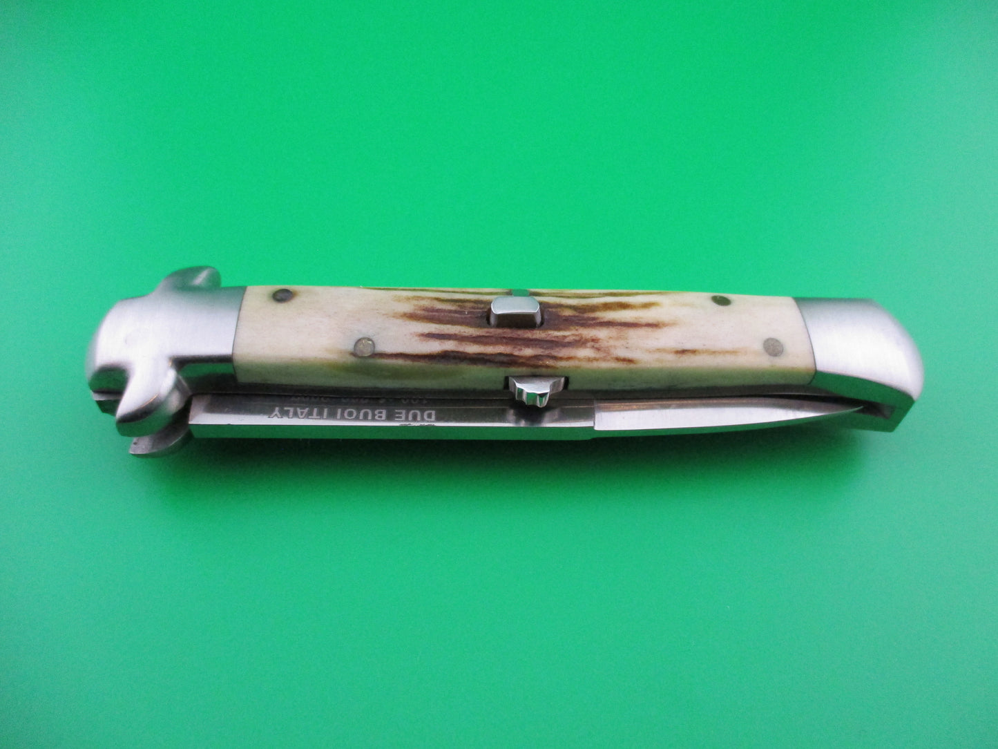 Z DUE BUOI 23cm Italian Limited edition Stag automatic knife