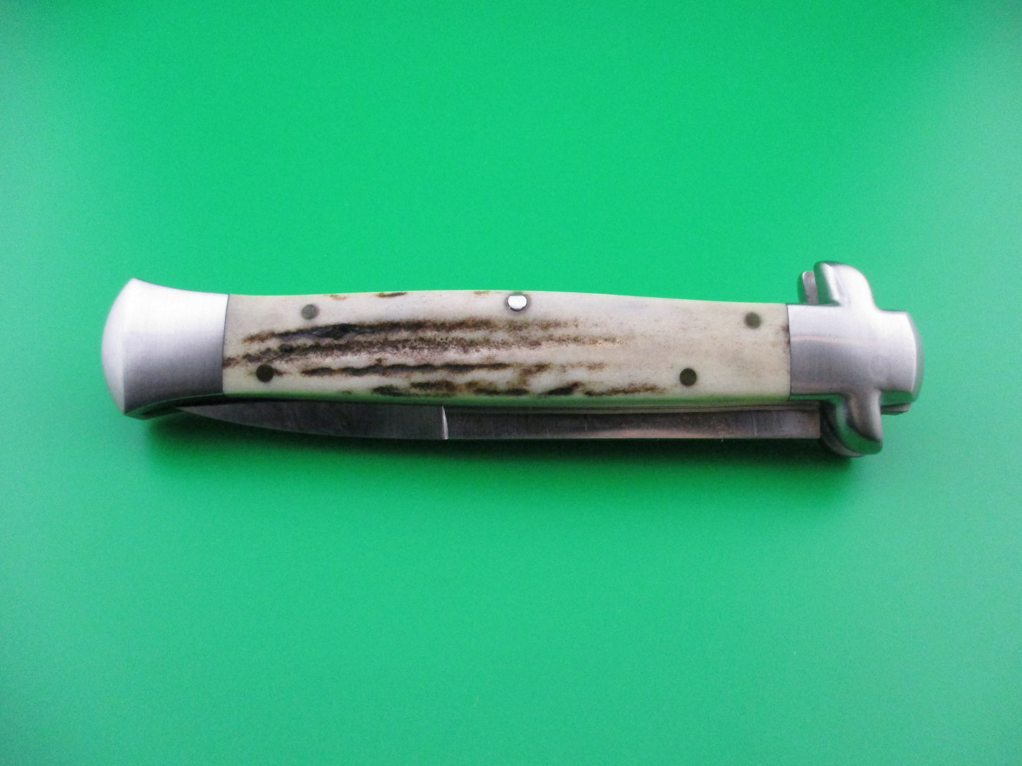 Z DUE BUOI 23cm Italian Limited edition Stag automatic knife