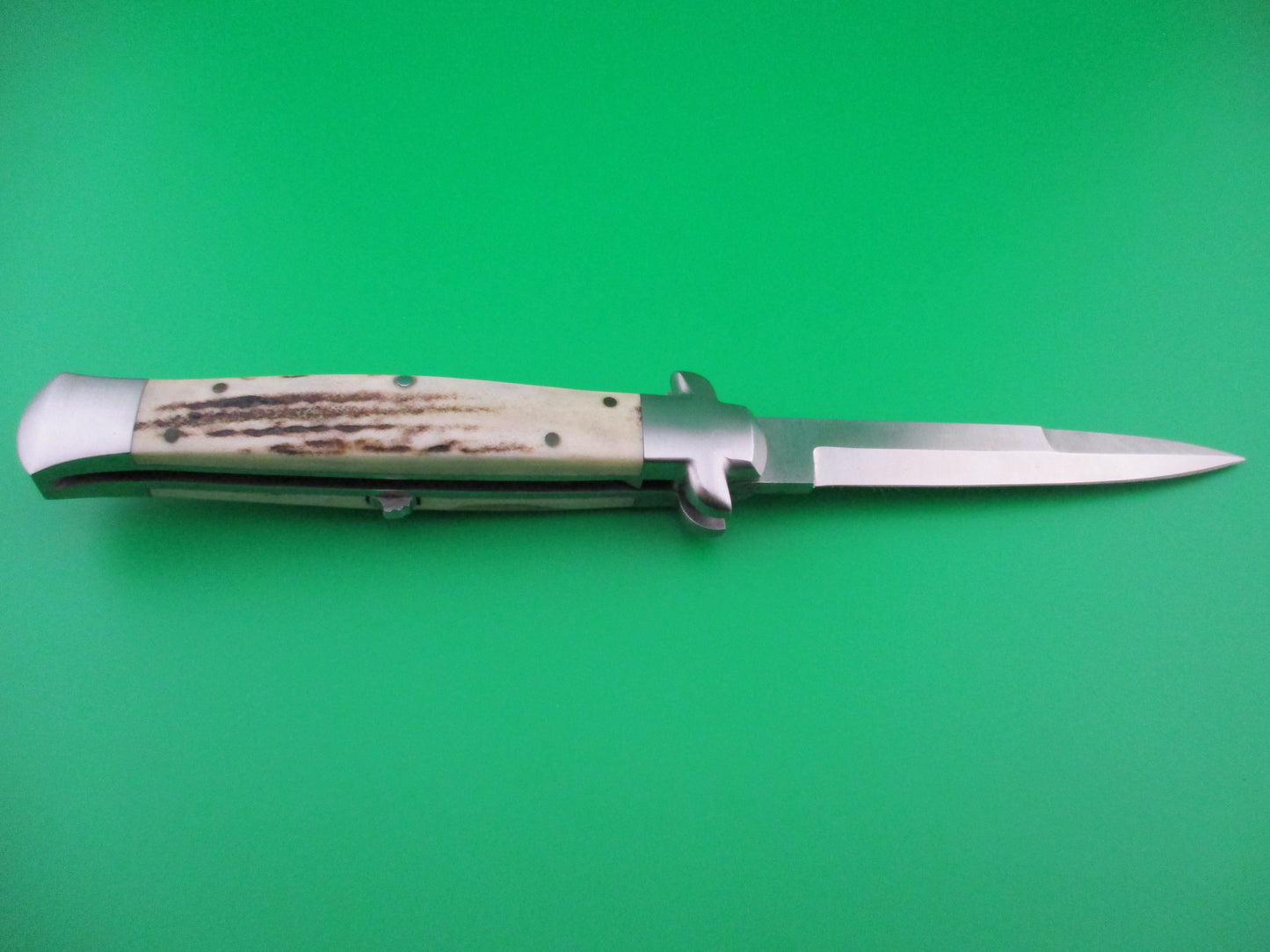 Z DUE BUOI 23cm Italian Limited edition Stag automatic knife