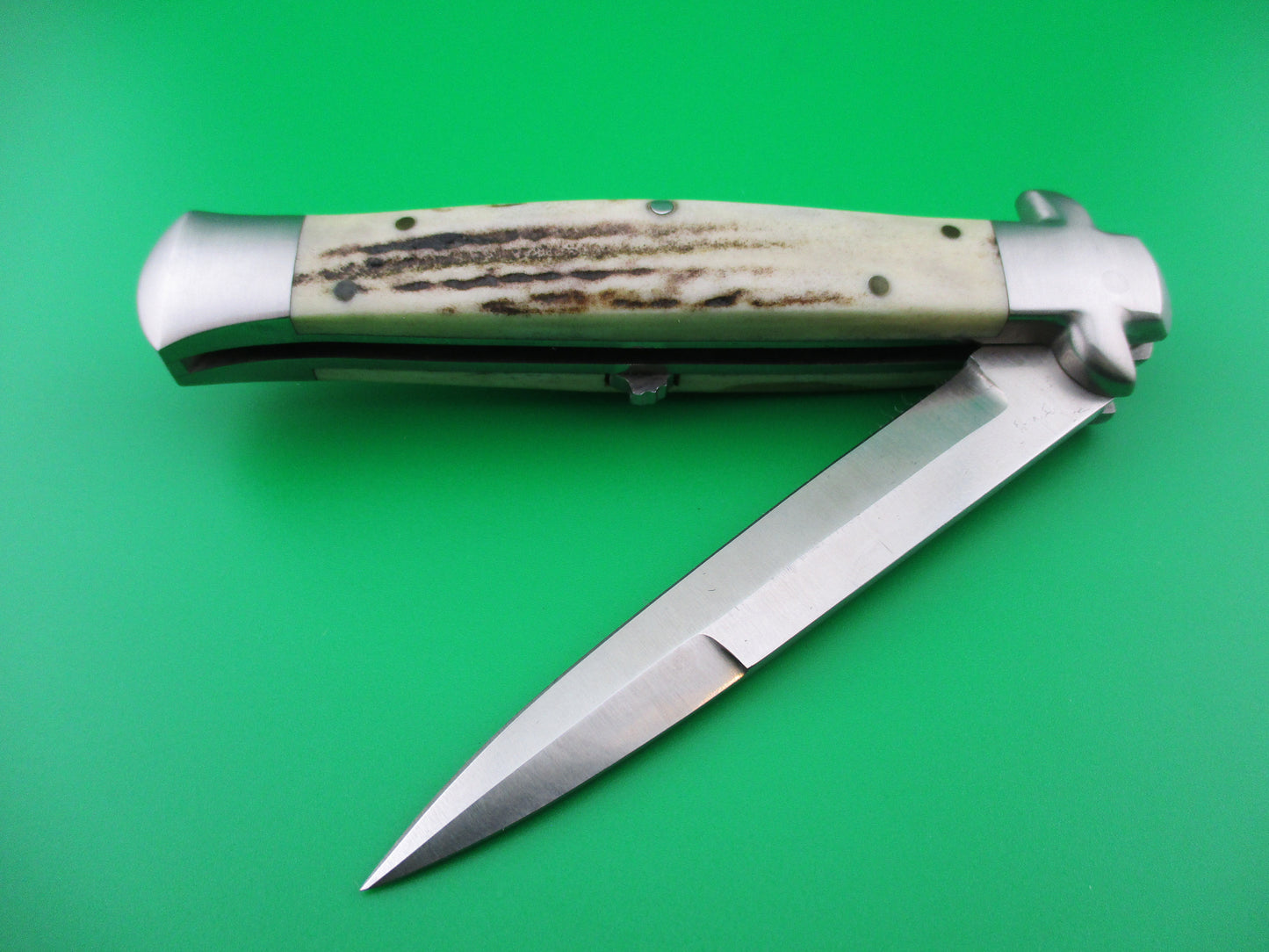 Z DUE BUOI 23cm Italian Limited edition Stag automatic knife