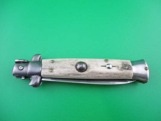 z ROSTFREI 20cm Italian Stag stiletto switchblade knife