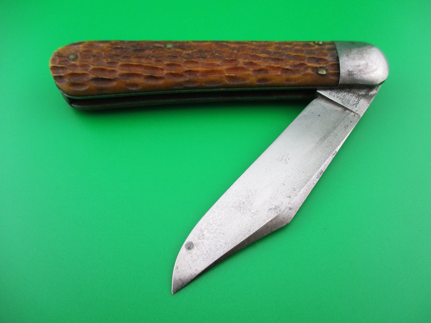 z Schrade Cut Co #1553 3/4 Scout vintage switchblade knife